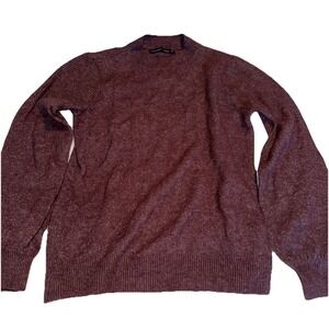 Abercrombie & Fitch Women's Long Sleeve Mock Neck Sweater Purple, Size XS